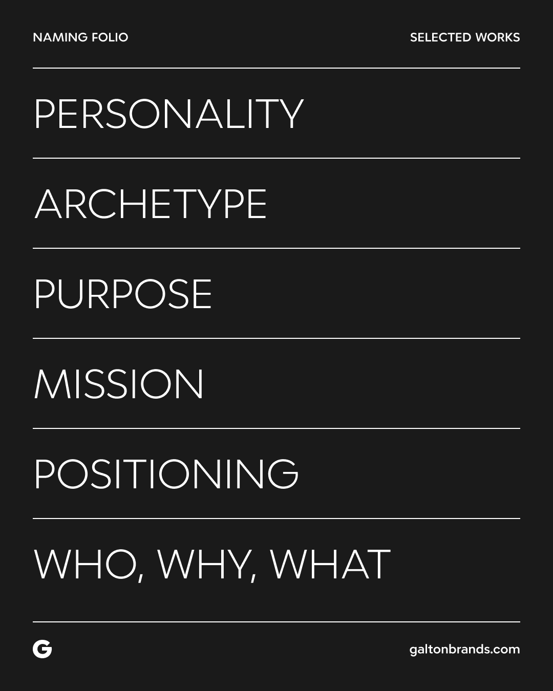 Ruled list of terms