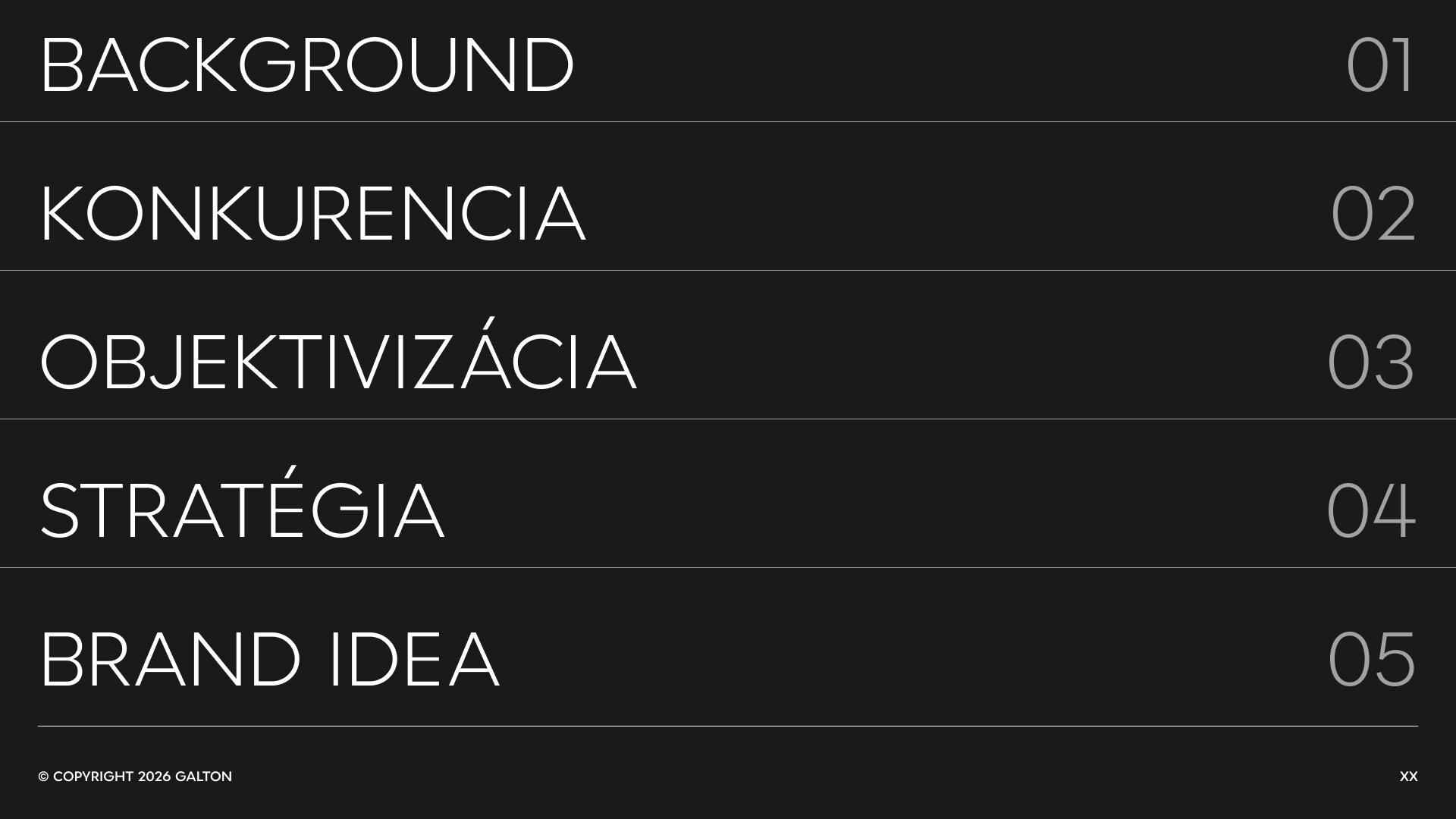 Agenda