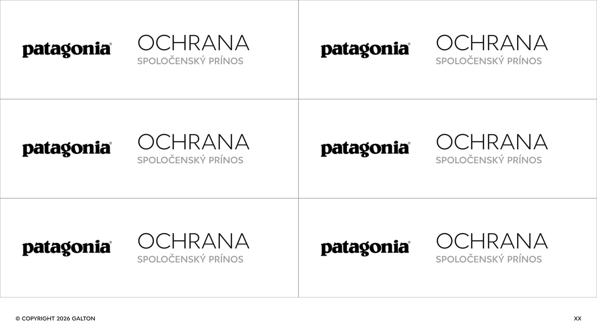 Brand purpose grid