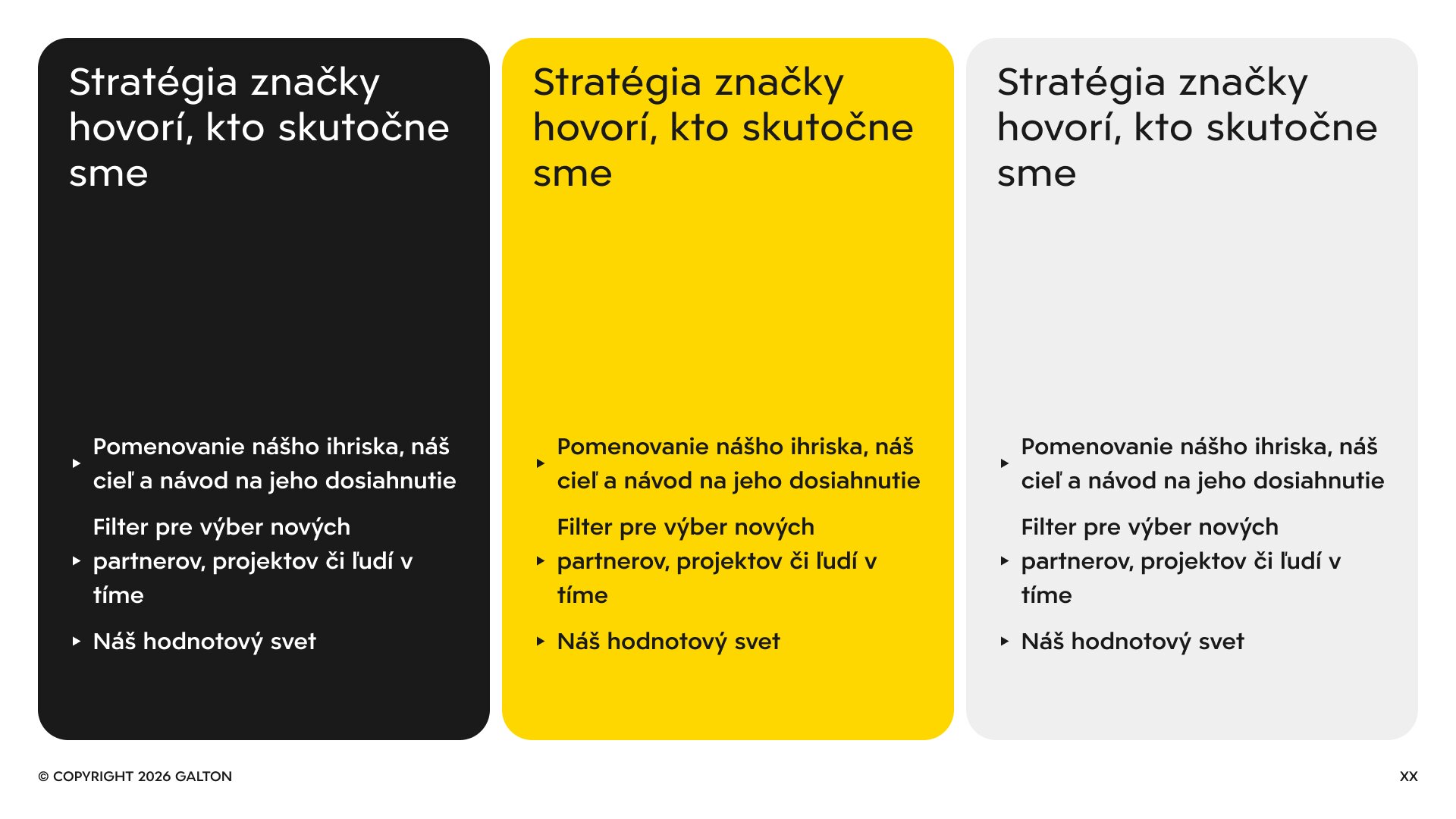 3 columns + text